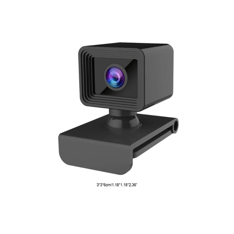 

1080P Computer High Definition Webcam USB Desktop Computer Webcamera Built-in Microphone 360Rotatable Cameras B2EA