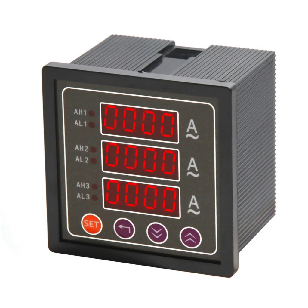 

factory hot-sales 3-phase three-phase digital current ammeter With LED Display