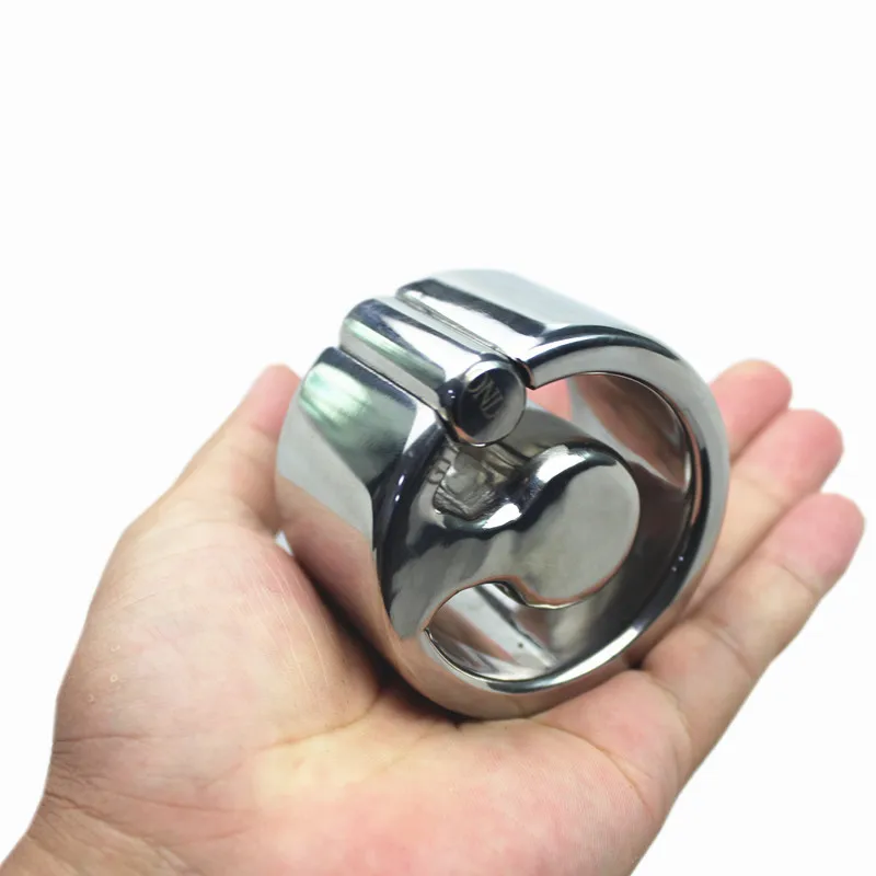 4 Sizes Testicular Pendants Stainless Steel Bondage Kit Penis Rings Bound Metal Sex Products for Men BB-321