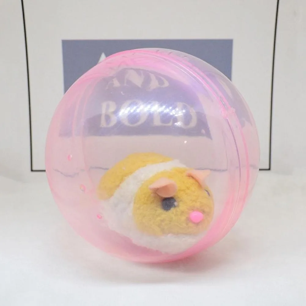 Электрическая игрушка привлекает ребенка чтобы захватить движущийся прозрачный