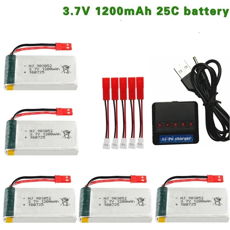 Аккумулятор lipo 3 7 в 1200 мАч 25c + зарядное устройство для HQ898B H11D H11C H11WH T64 T04 T05 F28 F29 T56