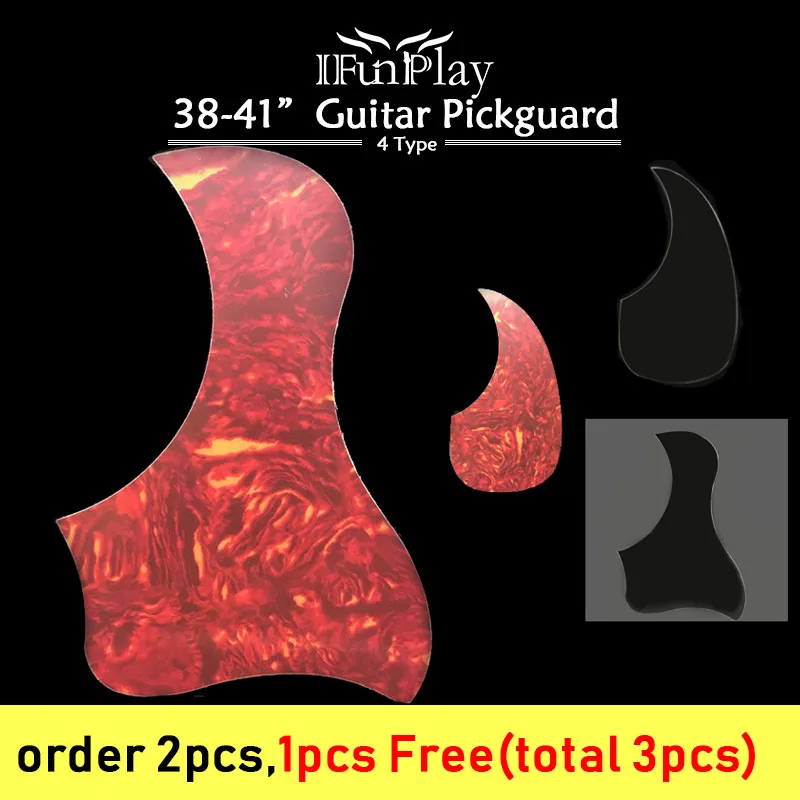 Защита для акустической гитары в виде капли воды самоклеящаяся наклейка размер 40