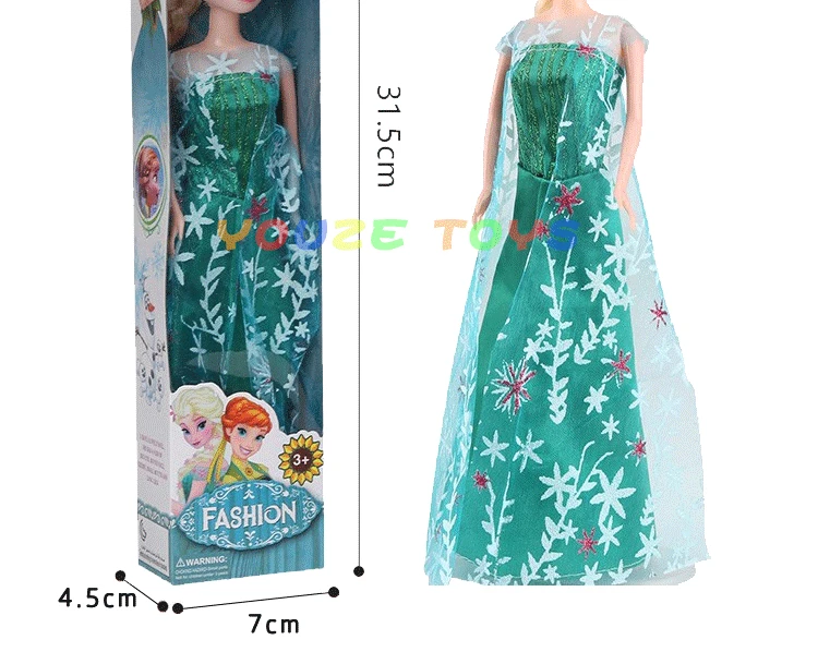 Hasbro Froze кукла милая Анна Принцесса Мода Барби аксессуары для кукол игровой дом наряды костюм детские игрушки подарок