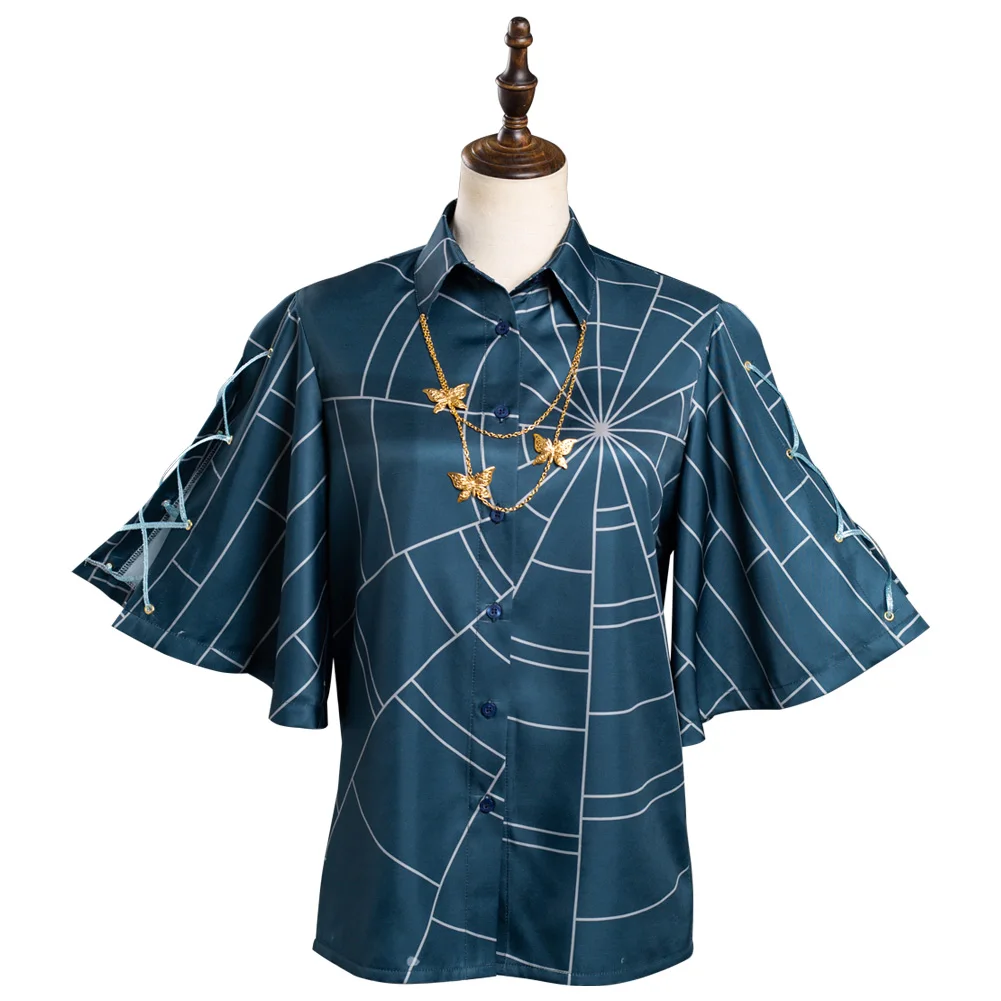 Косплей аниме Невероятные приключения Джоджо каменный океан Джоли джох рубашка