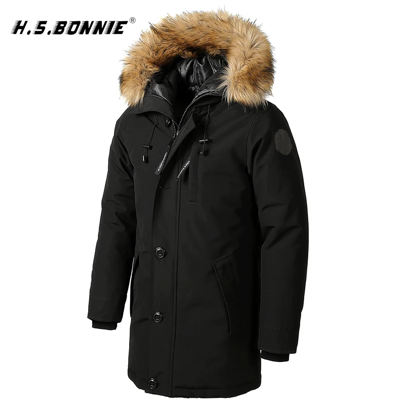 Мужская зимняя теплая куртка уличная ветрозащитная Повседневная с мехом толстая