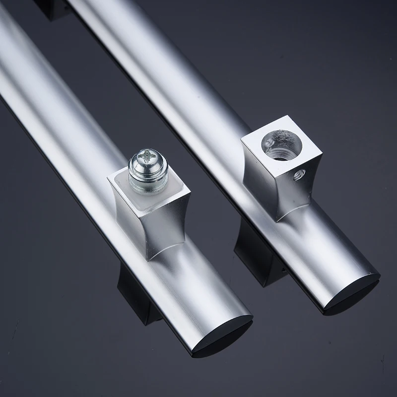 Дверные ручки стеклянные дверные современные для ванной комнаты пуш ап