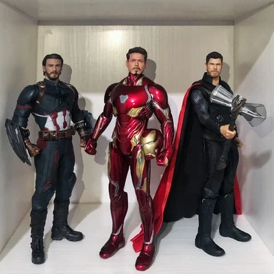 30 см Мститель Crazy Iron Man Tony Stark Американский капитан Тор доктор странные MK50 1/6 весы