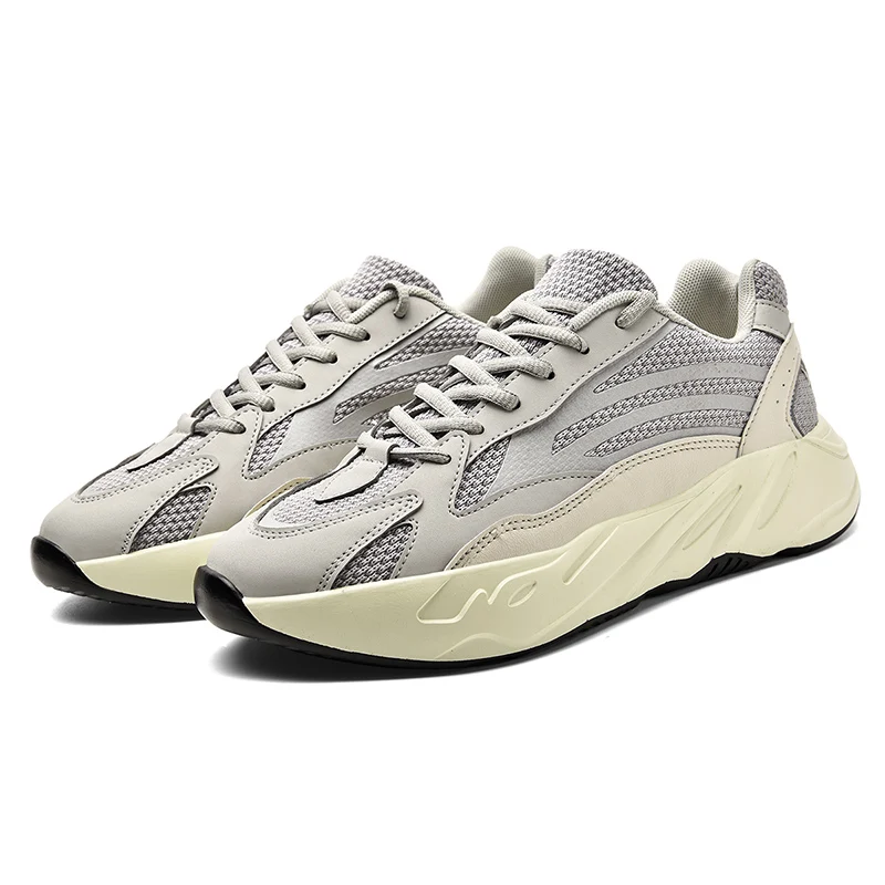 

Мужские дышащие кроссовки с кокосовым покрытием, отражающие, Повседневная многофункциональная обувь для папы, 700v2, лето