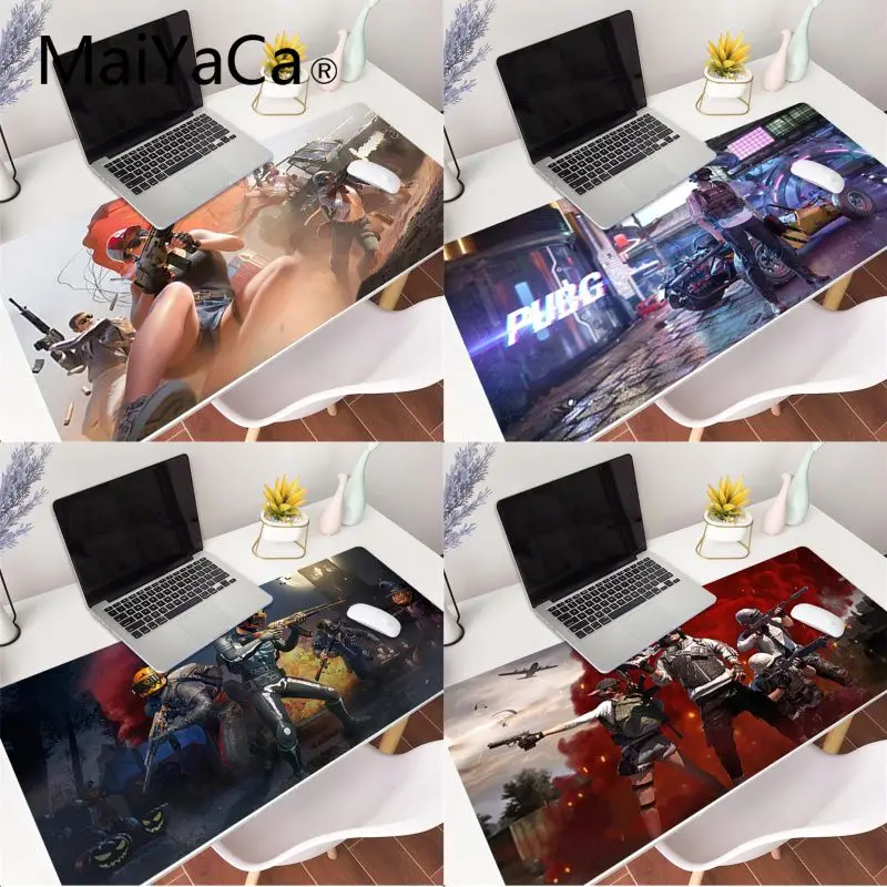 Игровой коврик для мыши MaiYaCa PUBG Battlegrounds ноутбука игровой большой Deak 700x300 мм overwatch/cs