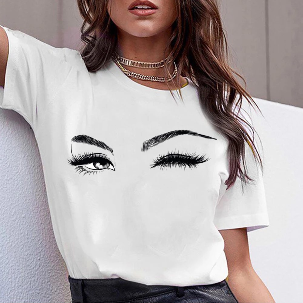 

Grunge Urban Anime T-Shirts Aesthetic Design T-Shirt Women 2021 Harajuku Vintage Y2k Tops with A Sense Eyes Kill Women Clothes