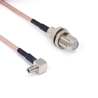 f typ to ts9 cable f female to ts9 right angle rg316 pigtail cable 15cm for huawei 3g4g usb modem