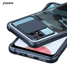 Rzants For OPPO Realme C21 Realme C25 Phone Case Soft [Camouflage Lens] ProtectionSlim Clear Double Casing