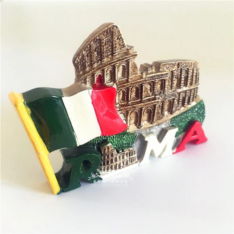 Европейский Римский Мадрид Тотем Норвегия магниты на холодильник 3D магнитные