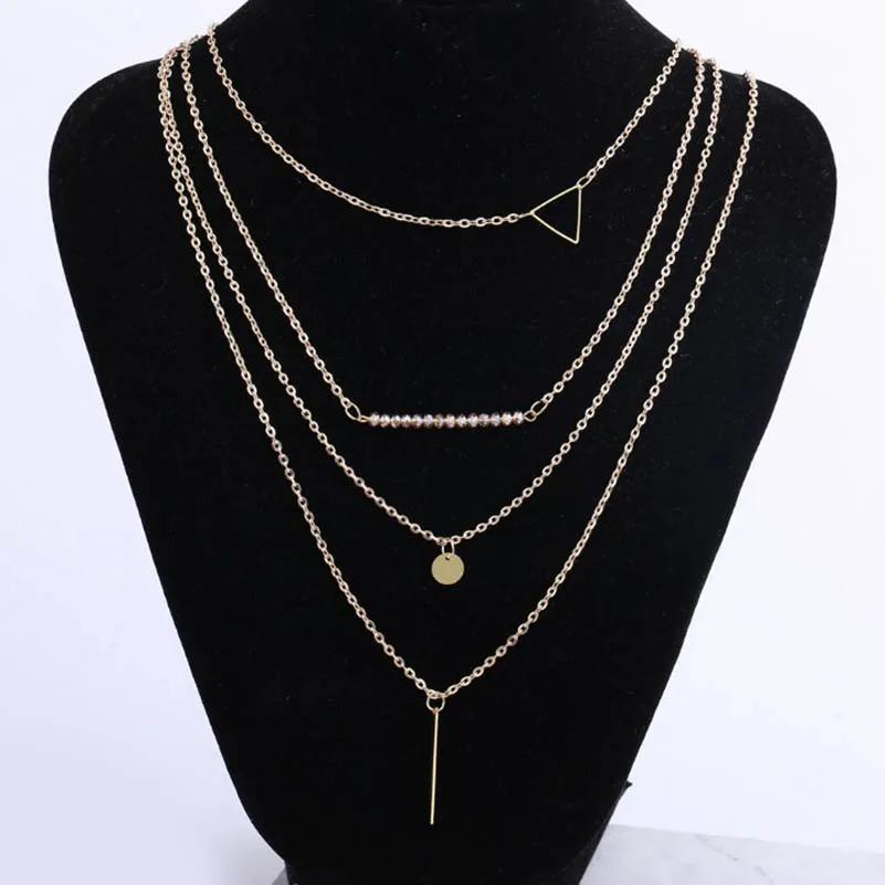 Новинка модное ожерелье с подвеской в виде цветка розы Трендовое женское простое