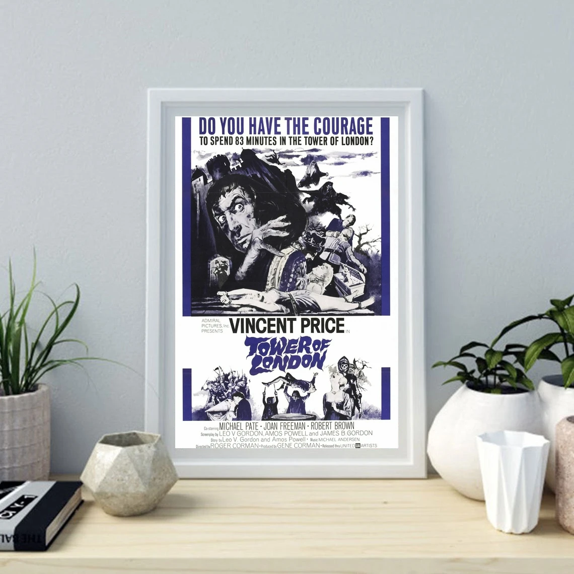 Лондонская башня (1962) постер историческая драма и фильмы ужасов Настенный декор