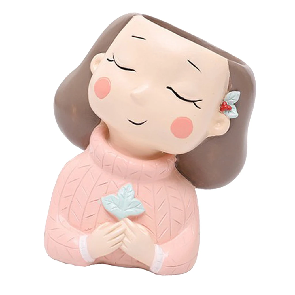 Цветочный горшок для девочек цветочный кактус бонсай дома и сада декоративный