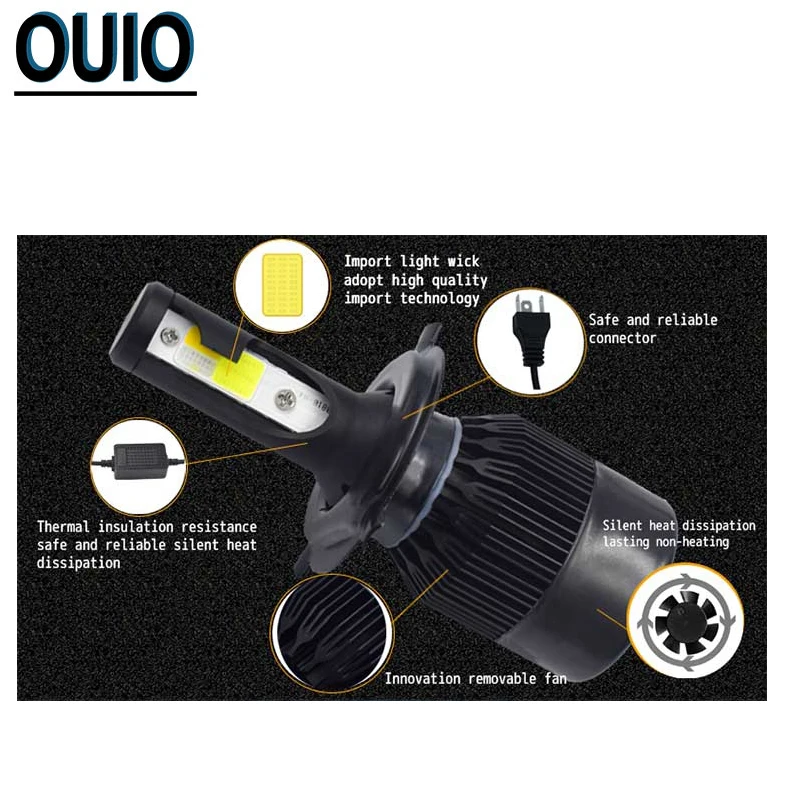 C6 светодиодный лампы стробоскопа 4 цвета флэш-светильник 12В автомобилей головной