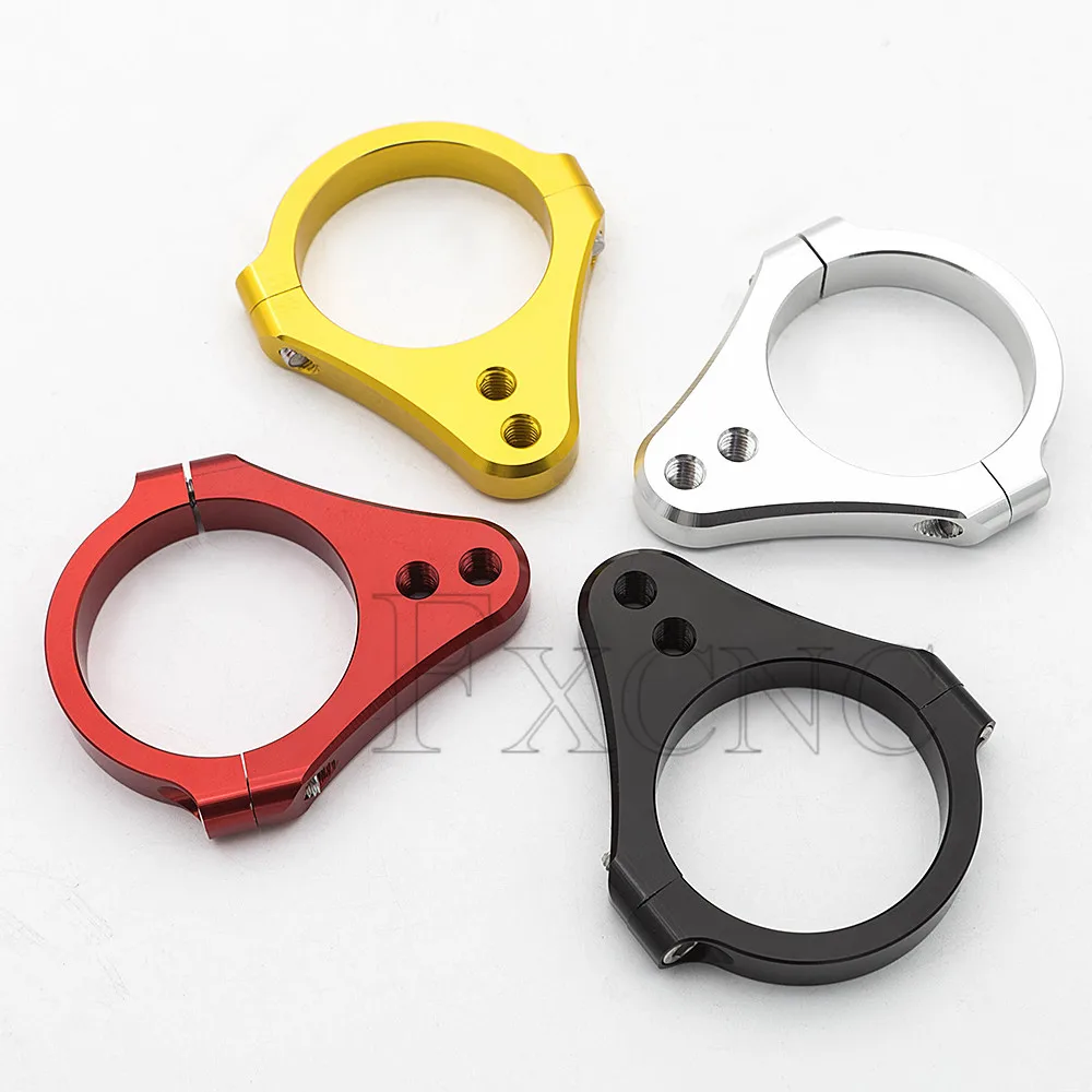 Универсальный алюминиевый зажим для рулевого демпфера 27-50 51 52 53 54 55 56 57 58 60 мм CNC