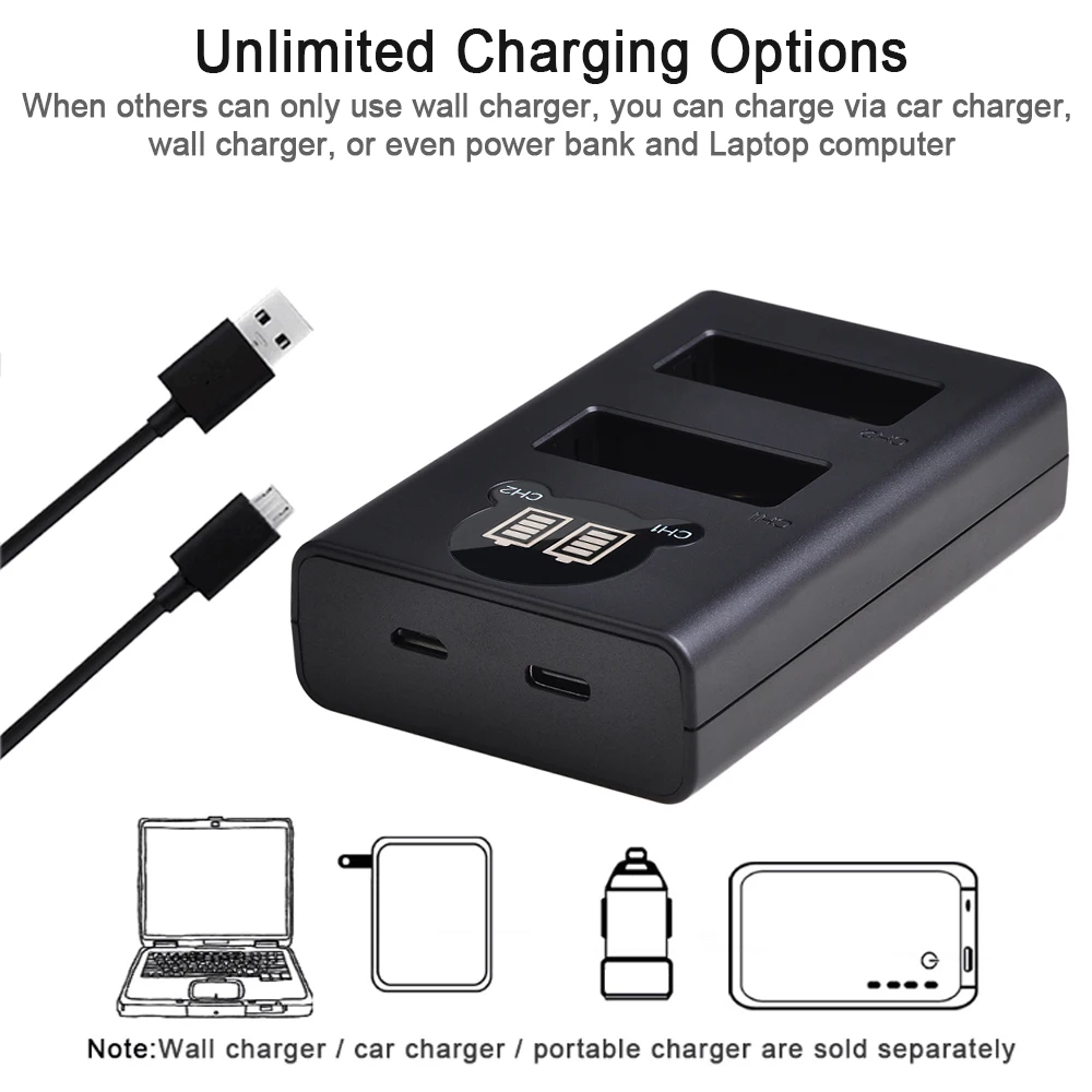 Зарядное устройство USB для камеры Canon EOS|Зарядные устройства| |