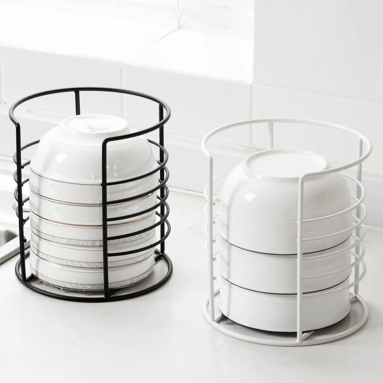 

Стандартная кухонная стойка из кованого железа в скандинавском стиле, полка для сортировки тарелок