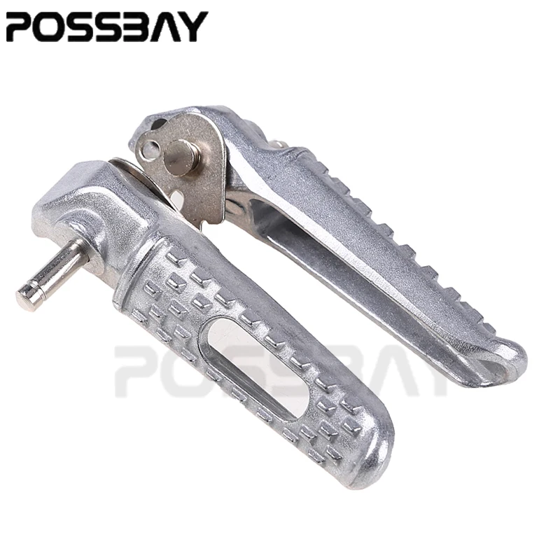 Универсальные мотоциклетные подножки POSSBAY задние флейты педали для Honda CBR 600 900 RR CB