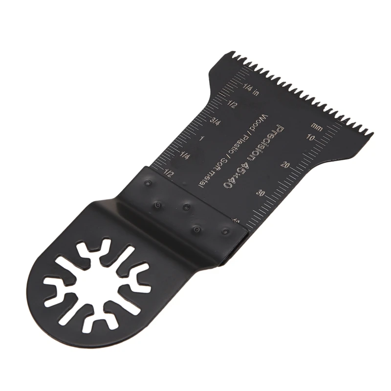 

10Pcs HCS Precision Teeth Multi Saw Blade Pack Oscillating Tool Blades for Cutting Wood Drywall Plastics