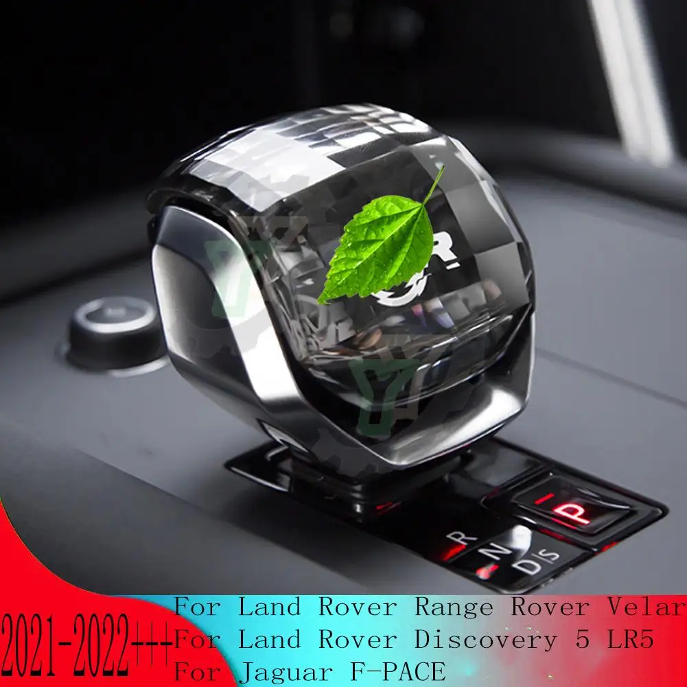 

Car Shift Lever Knob Gear Shifter Knob Lever Shifte Trim For Land Rover Discovery 5 LR5/Range Rover Velar For Jaguar F-PACE 2021
