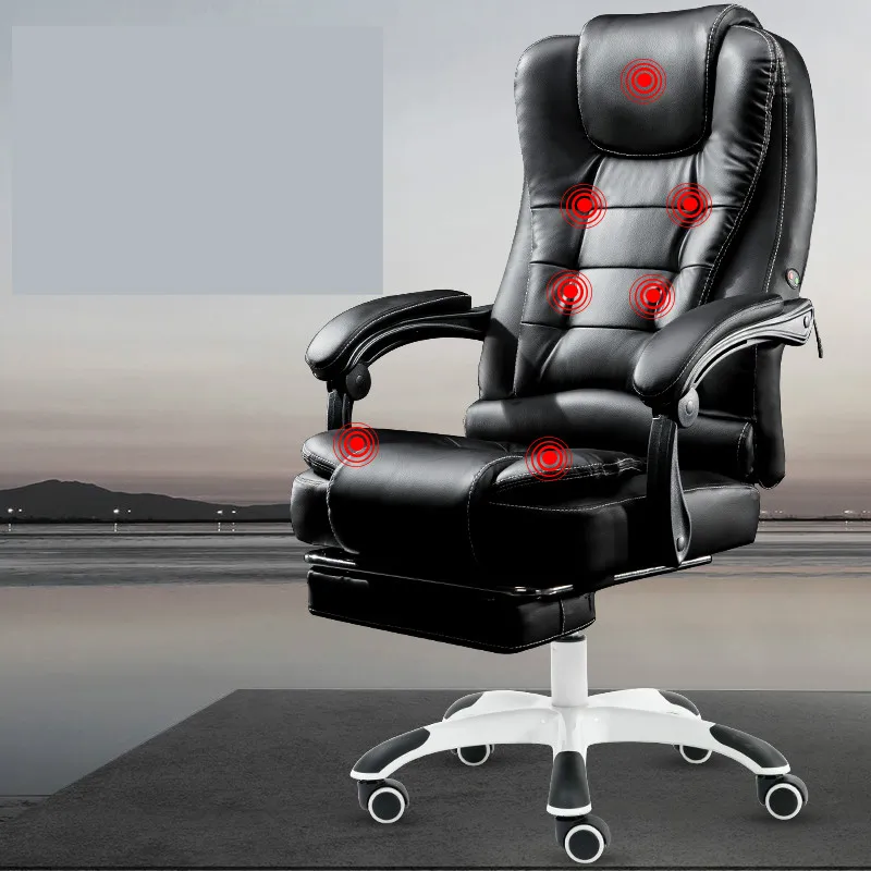 Офисное кресло компьютерное для дома Silla Gamer PU удобное вращающееся игровое Oficina