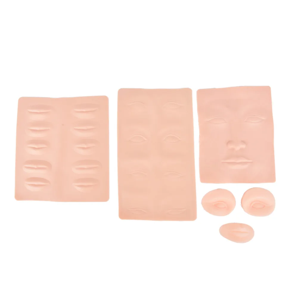 3D Силиконовый манекен для глаз губ татуировки Перманентная форма косметики