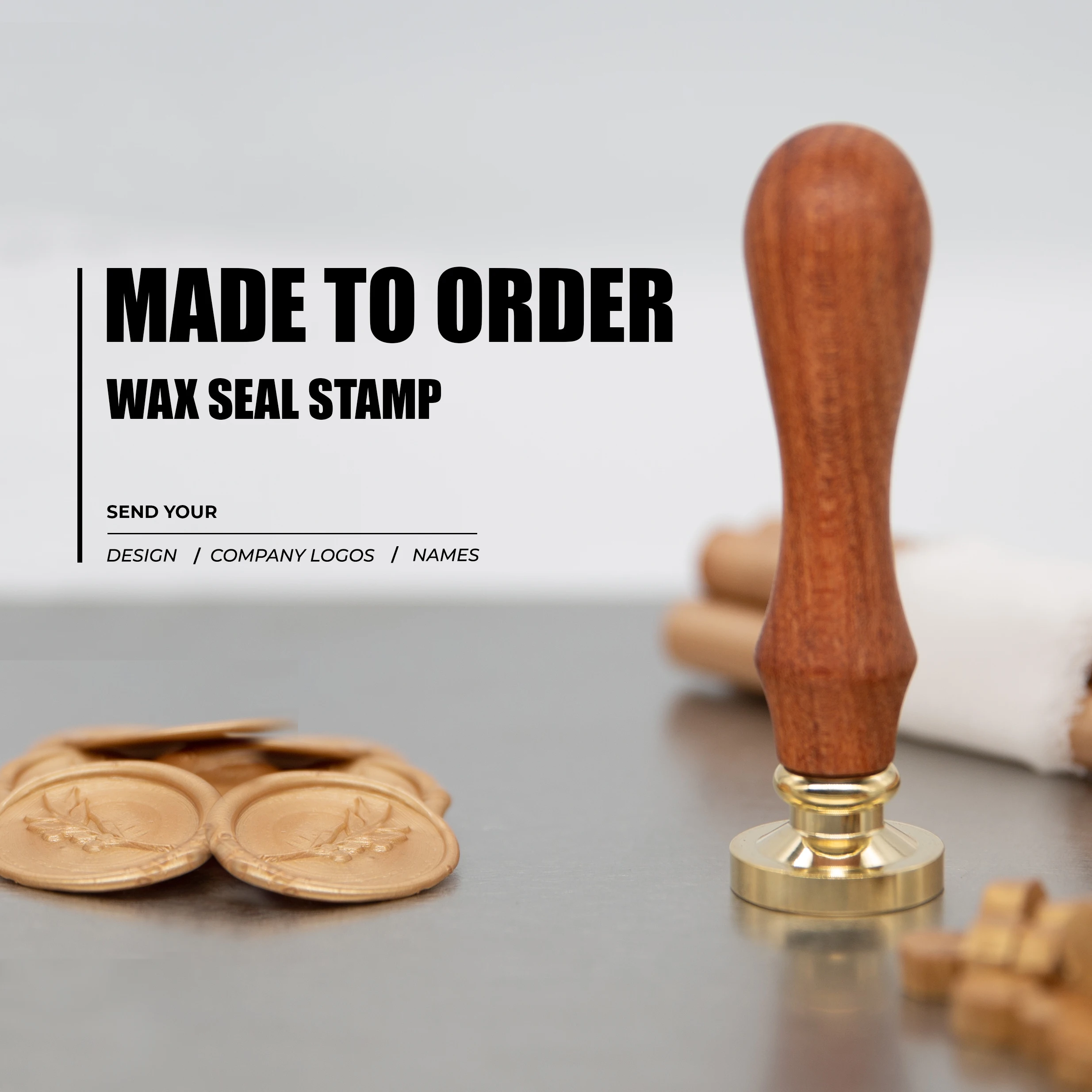 Seal wax stamp custom Sealing Wax Classic Diy Metal Card making seal Stamps Handcrafts Wedding Invitations Tools | Дом и сад