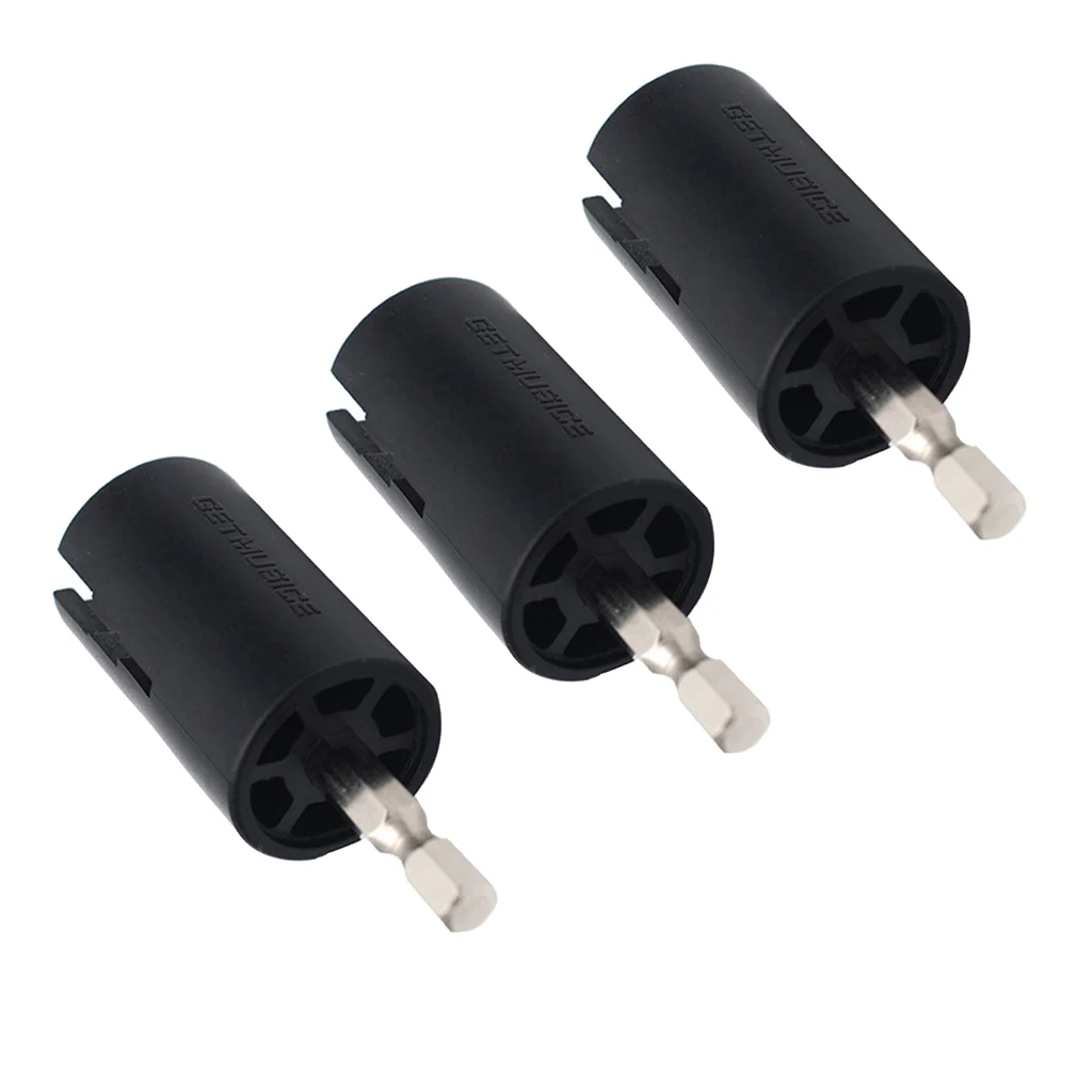 

MagiDeal 3x Guitar Replacement Electric Drill String Winder Plug Peg Puller