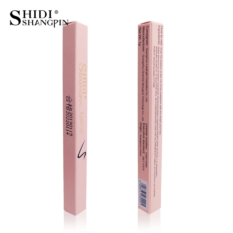 Shidhangpin Eyeliners черный стойкий карандаш для подводки глаз Водостойкая Подводка