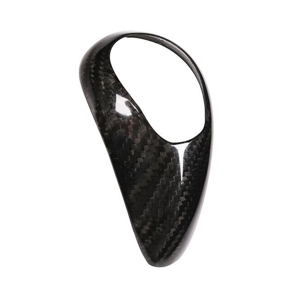 

Carbon Fiber Cover For BMW Gear Shift Knob Head Variable speed High Quality