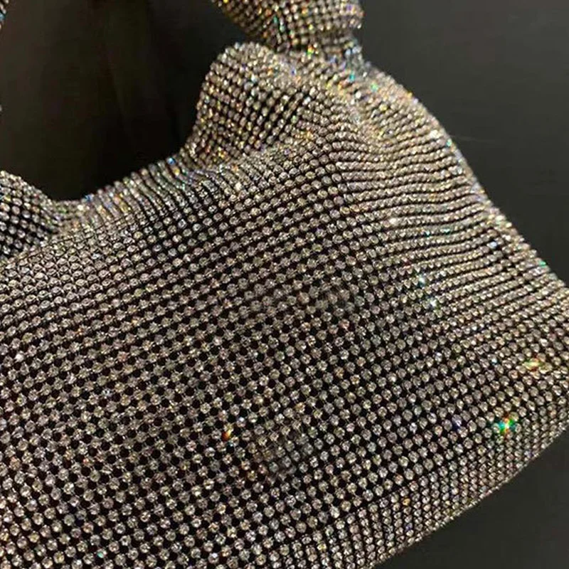 Роскошные дизайнерские новые блестящие стразы маленькие женские сумки на каждый