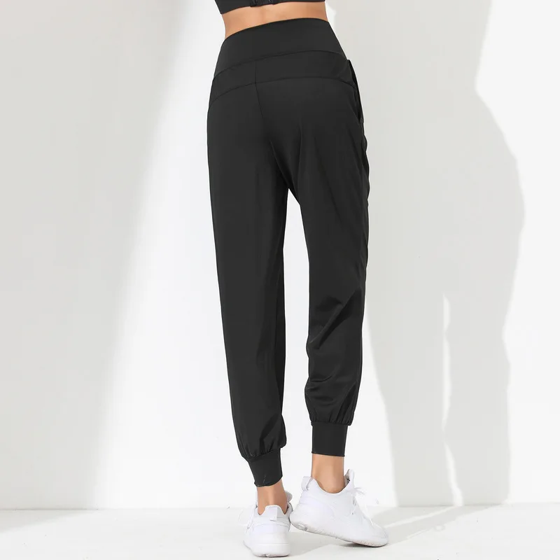High Waist Pants For Women Sweatpants Yoga Wear Sport Fitness Joggers Pants Gym Running Jogging Track Trousers Loose Sportswear