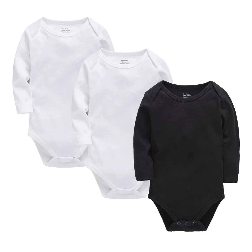 Комбинезоны для новорожденных из 100% хлопка боди младенцев пуховая одежда с