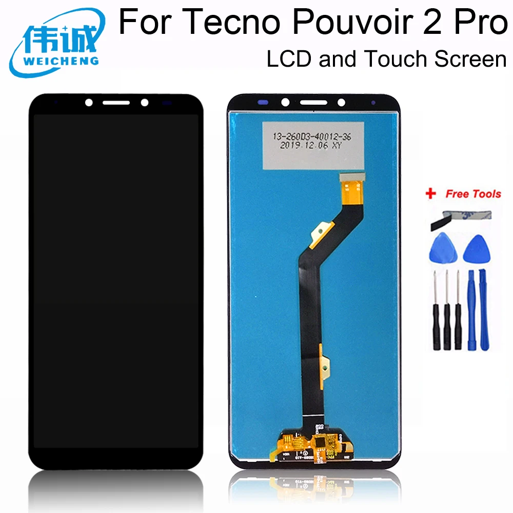 ЖК-дисплей и дигитайзер в сборе для Tecno power 2 Pro LA7 | Мобильные телефоны аксессуары