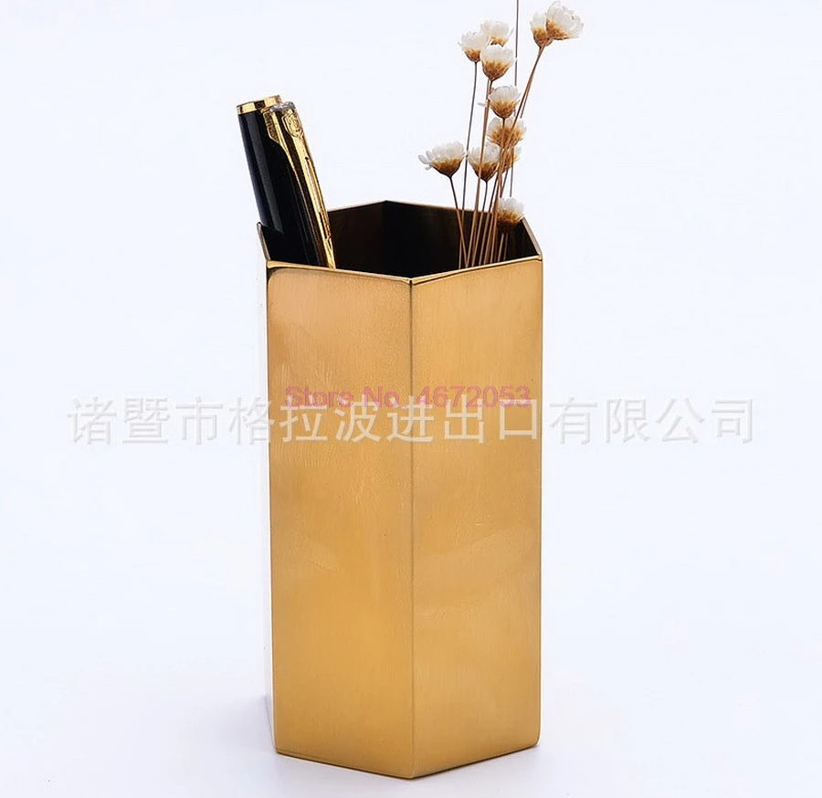 20 шт. шестигранный держатель для ручек из нержавеющей стали|Подставки ручек| |