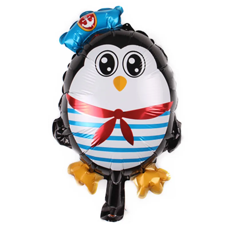 Воздушные шары из фольги в виде пиратской лодки для морского транспорта 10 шт.