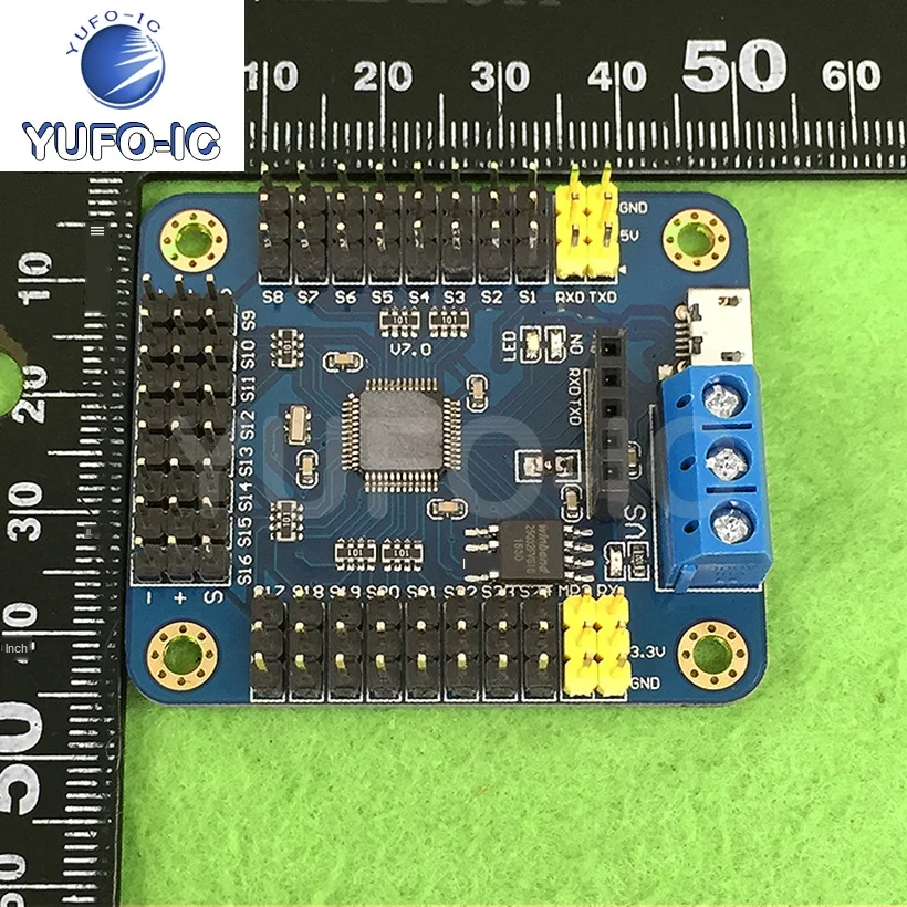 Бесплатная доставка 1 шт. Micro USB 16 сервоконтрольная плата сервострока (C2B5) |