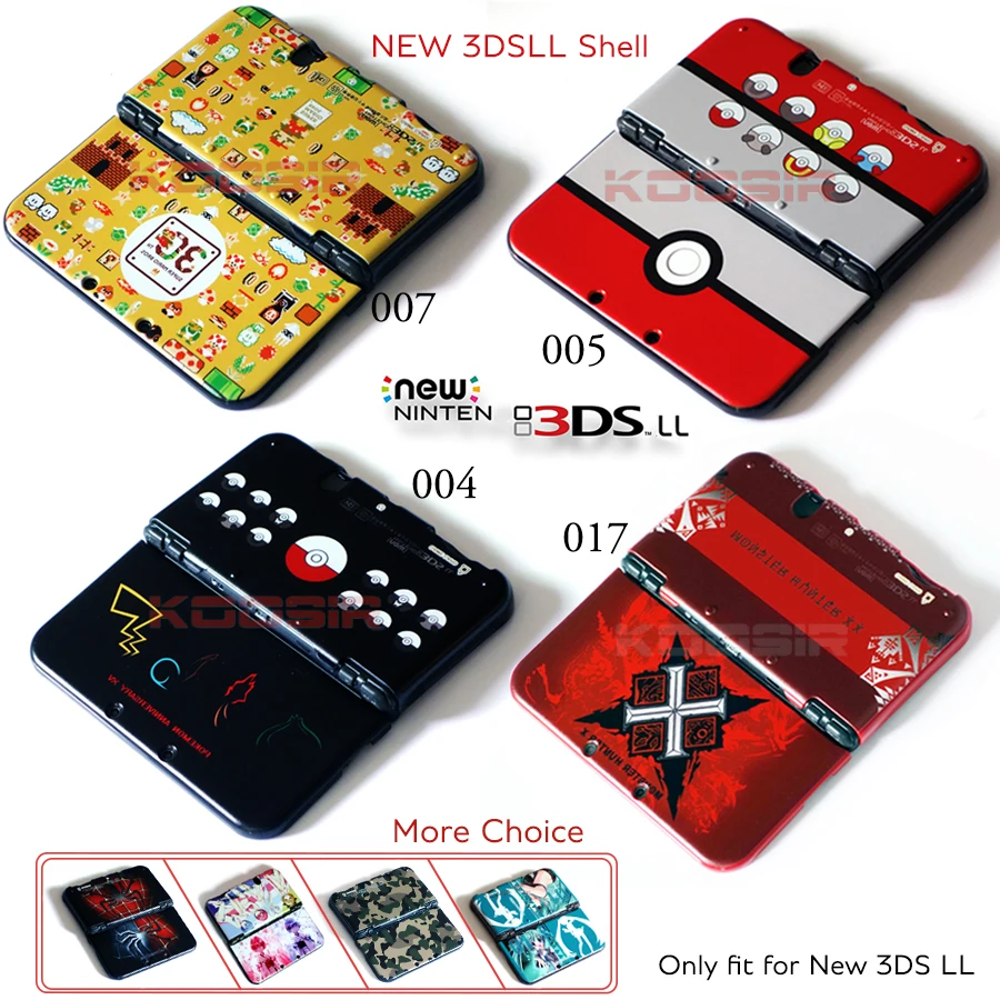 Защитный чехол для Nintend Новый 3DS XL / LL Корпус Pokeball Пикачу узор накладка мягкий Nintendo