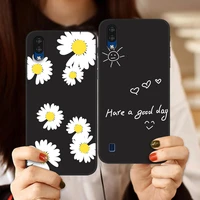 cute saying little daisy phone case for zte blade a3 a5 a7 a7s 2020 a31 a51 a71 10 20 smart v2020 vita phone case tpu cartoon