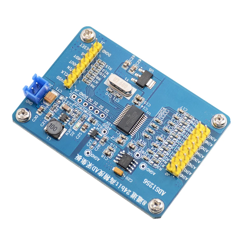 Модуль ADC AD 24 бит модуль ADS1256 высокоточная плата для сбора данных входное