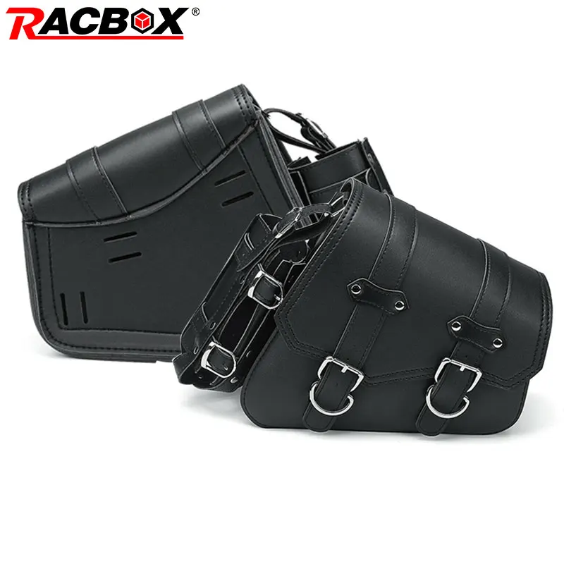 Водонепроницаемые сумки для мотоцикла и черные седло из искусственной кожи Sportster