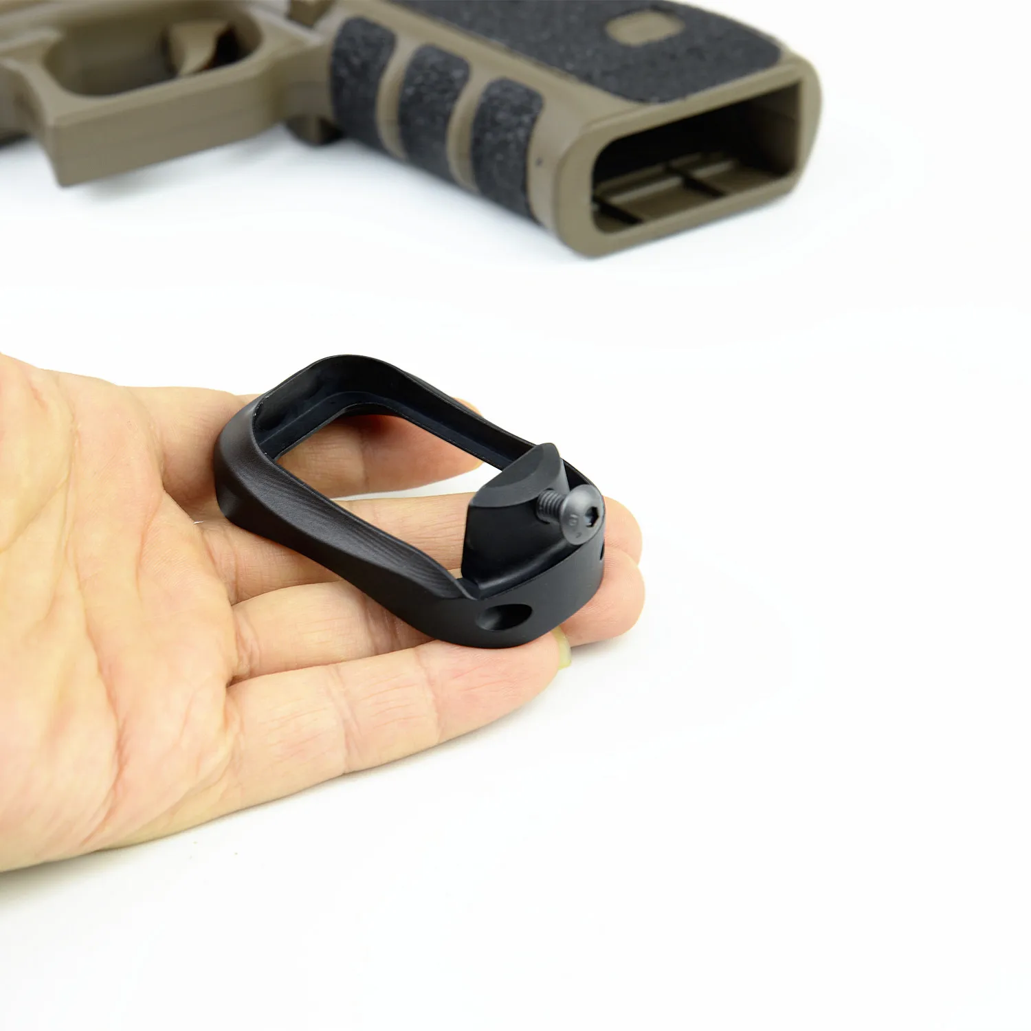 Алюминиевая рукоятка с ЧПУ адаптер Pro Plus Magwell для Glock 17 22 24 31 34 35 37 базовая пробка 9