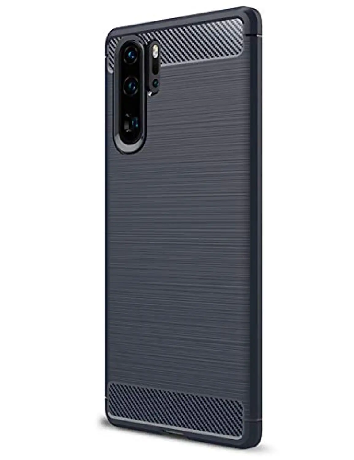 Защитный чехол из углеродного волокна мягкий силиконовый ТПУ для huawei P30 Pro P20 Lite P10