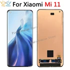 ЖК-дисплей AMOLED 6,81 дюйма для Xiaomi Mi 11, ЖК-дисплей с сенсорной панелью в сборе, дигитайзер для Xiaomi 11, сменный экран