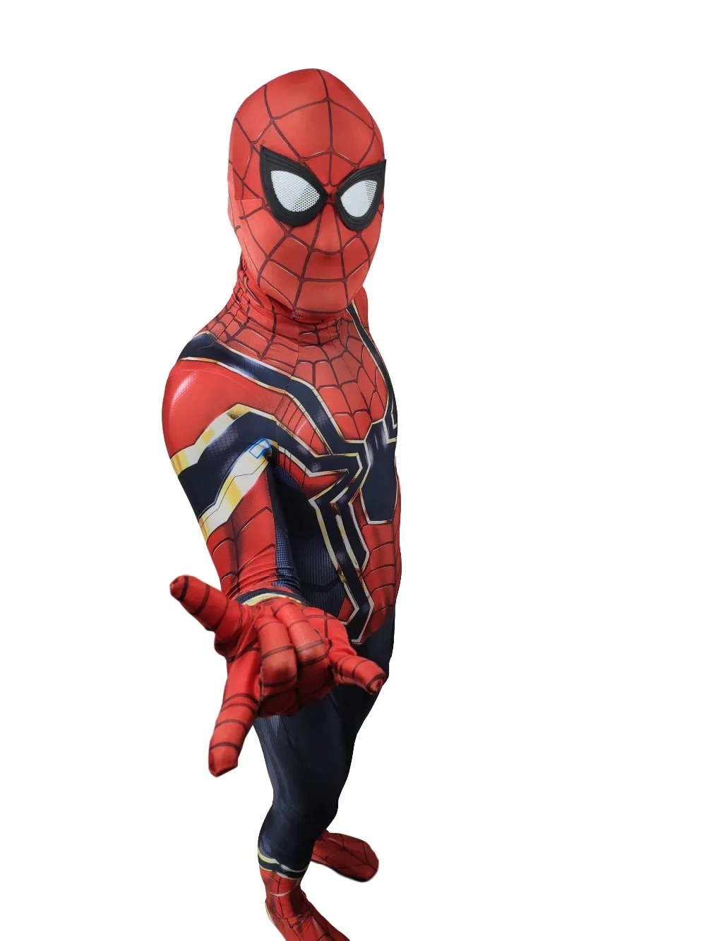 Мужской костюм паука из спандекса и лайкры для косплея | Тематическая одежда