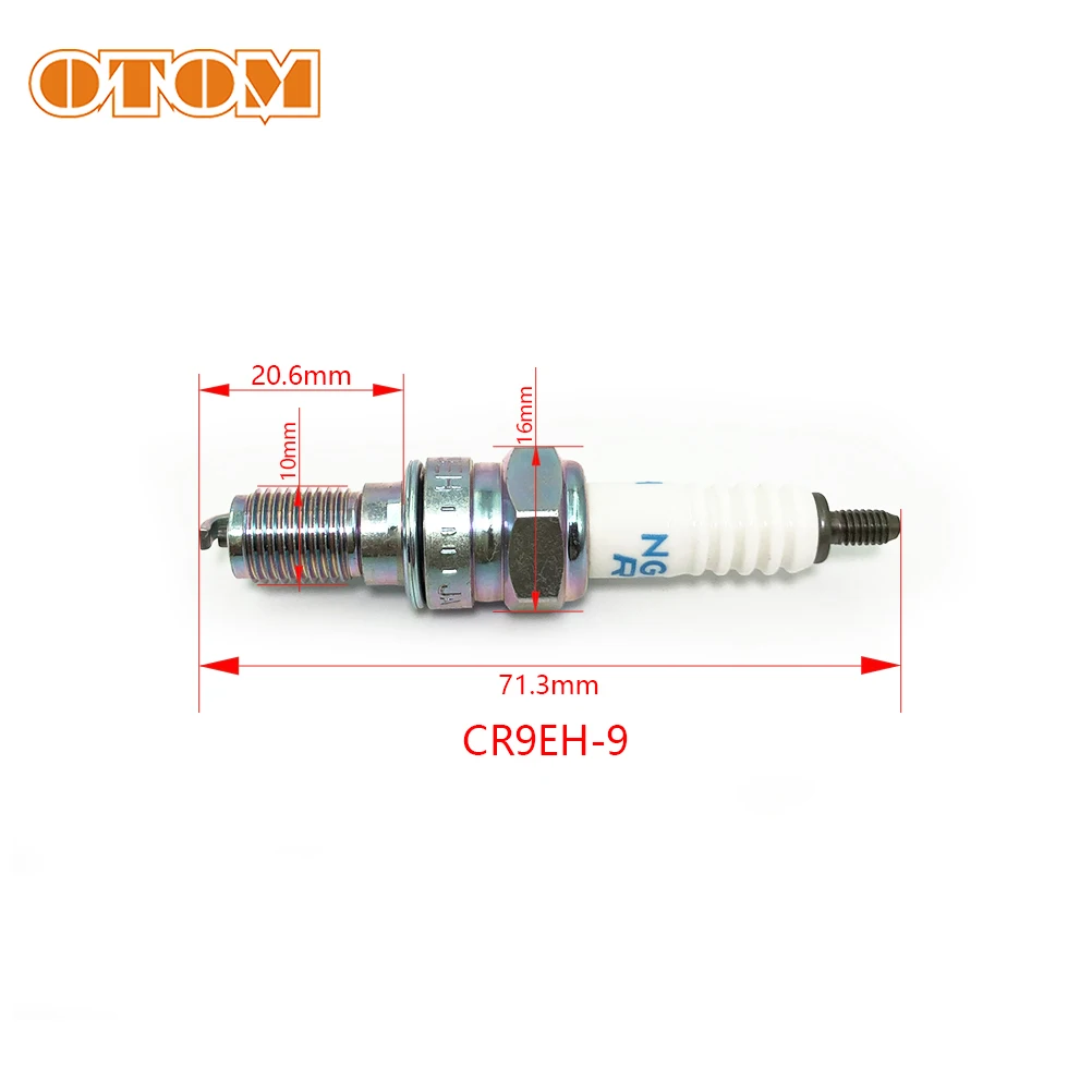 Свеча зажигания OTOM для мотокросса версия с химическим маслом свечи КАРБЮРАТОР NGK