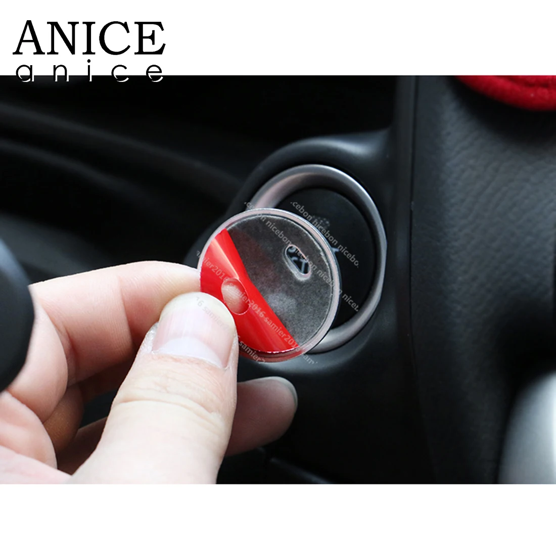 Кнопка запуска/остановки двигателя/крышка устройства зажигания подходит для Toyota